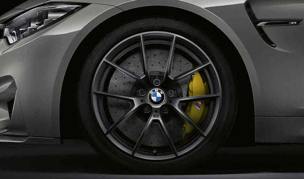 Llantas de aleación M diseño radios en Y 763M OEM 36118071789 para BMW F80, F82, F83. Original BMW.