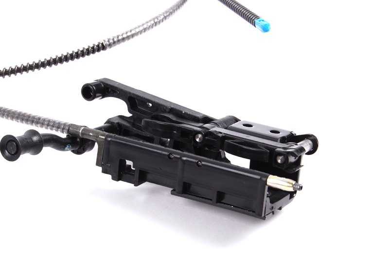 Cable de accionamiento izquierdo OEM 54121933749 para BMW E30. Original BMW.