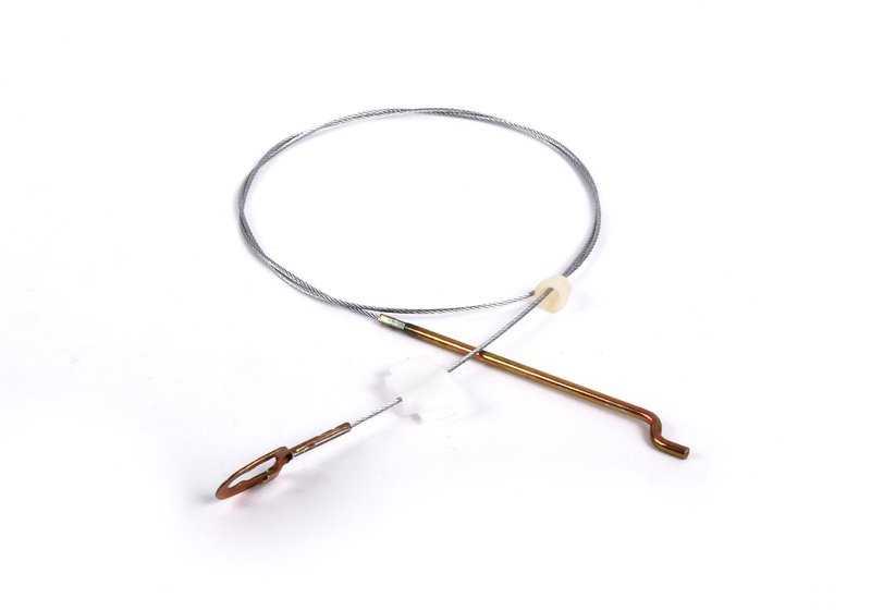 Cable de ajuste respaldo OEM 52101916612 para BMW E30, E24. Original BMW.