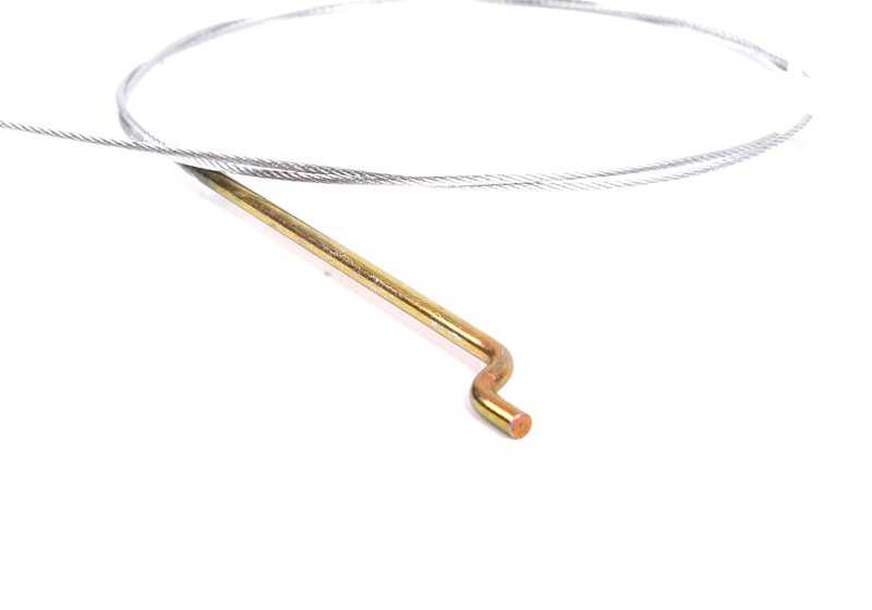 Cable de ajuste respaldo OEM 52101916612 para BMW E30, E24. Original BMW.
