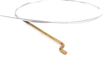 Cable de ajuste respaldo OEM 52101916612 para BMW E30, E24. Original BMW.