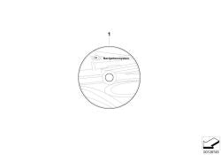 DVD der Aktualisierung von High Maps 2019 OEM 65902465027 für Mini R50, R52, R53. Original Mini.