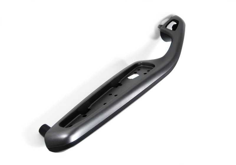 Reposabrazos delantero izquierdo titanio OEM 51417904355 para BMW E46. Original BMW.