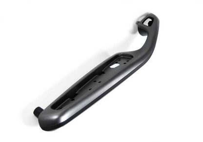 Reposabrazos delantero izquierdo titanio OEM 51417904355 para BMW E46. Original BMW.