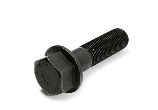 Tornillo de sujeción OEM 11231736585 para BMW E31, E32, E34, E38, E39, E53. Pieza original BMW utilizada en el sistema de transmisión por correa (riementrieb). Tamaño M18x1,5x65. Original BMW.
