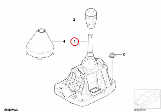 Cambio Steptronic SMG OEM 25122283852 para BMW Serie 3 E46 M3 y M3 CSL... y más. Original BMW.