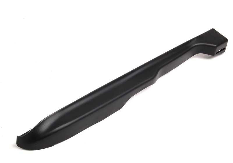 Cubierta embellecedora del carril del asiento derecho OEM 52108226432 para BMW Serie 3 E46. Original BMW.