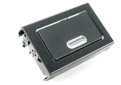 Cenicero negro/cromado OEM 51162492159 para BMW E36. Original BMW.