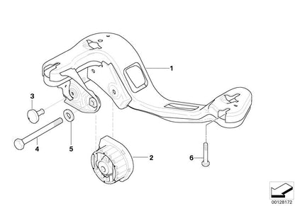 Cojinete de cambio OEM 22313451444 para BMW X3 E83 1.8d, 2.0d, 2.0xd. Original BMW.