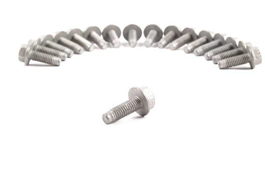 Juego de tornillos hexagonales OEM 24117581606 para BMW E81, E82, E87, E88, E90, E91, E92, E93, E84, E83. Original BMW.