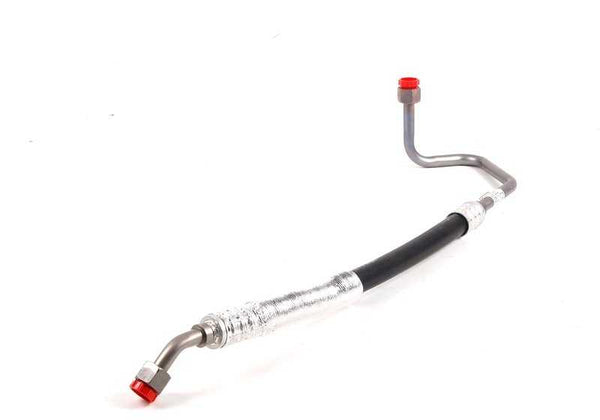 Tubería de alta presión del compresor al condensador OEM 64539067575 para BMW E30. Original BMW.
