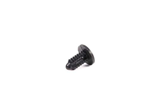 Tapón plástico OEM 51357019030 para BMW E93, F32, F33, F82, F83, E60, E61, E53, G05, G07, G09, E85, E86, i3 (I01). Pieza original BMW para diversos acabados de carrocería y cubiertas interiores.