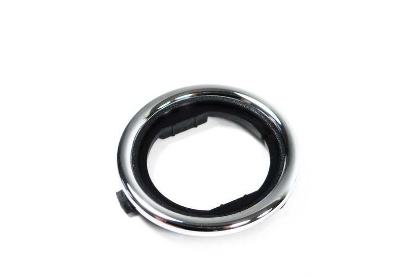 Soporte interruptor airbag cromado OEM 51162497678 para BMW E36 y Z3. Pieza original BMW.