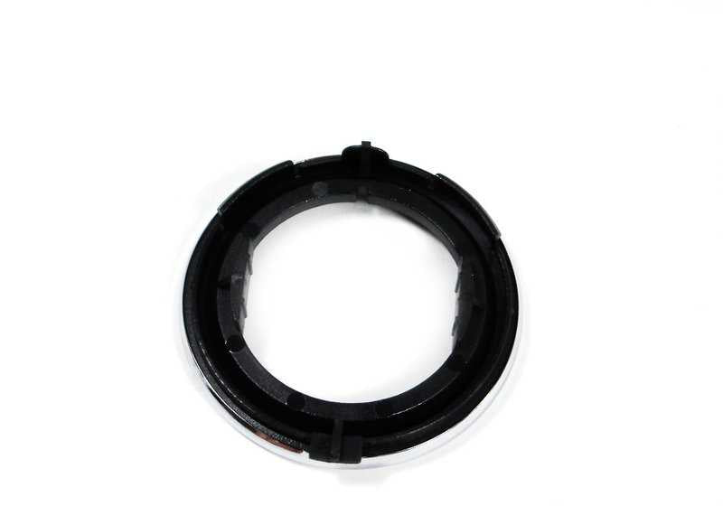 Soporte interruptor airbag cromado OEM 51162497678 para BMW E36 y Z3. Pieza original BMW.