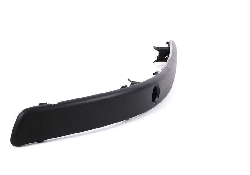 Moldura delantera izquierda con PDC OEM 51117894139 para BMW E39 520d, 520i (todas las variantes de motor y transmisión). Pieza original BMW.