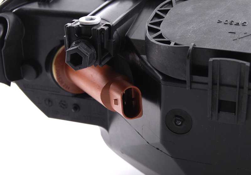 Faro delantero izquierdo Bi-Xenón AHL OEM 63127165951 para BMW E46. Original BMW.