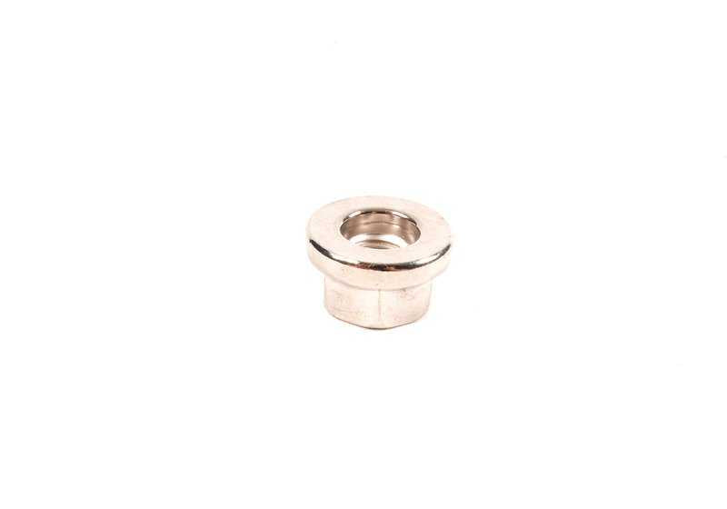 Hexagonal nut with flange for BMW E81, E82, E87, E88, G42, G87, E90, E91, E92, E93, F30, F31, G20, G28, G80, F32N, F33N, F36N, G22, G82, E60, F07, F10, f11, f18, g60, e63, e64, f06, f12, f13, f01, f02, f04, g70, f92, g15, g16, e84, e83, e85, e86, e89 und