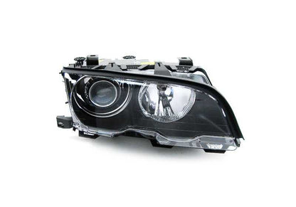 Faro delantero derecho con luz Xenón OEM 63126904298 para BMW E46 {323Ci, 325Ci}. Compatible con modelos con cambio manual y automático. Original BMW.