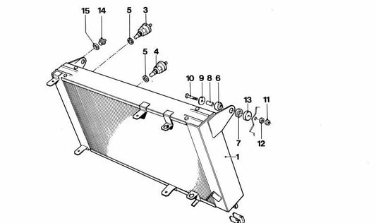 OEM -Separatorkappe 17112160136 für BMW Series 3 E30, E36, E46, Serie 5 E34, E39, E60, Serie 7 E32, E38, E65, Serie 1 E81, E87, Z3, Z4, X3 E83, X5 E53. Original BMW.