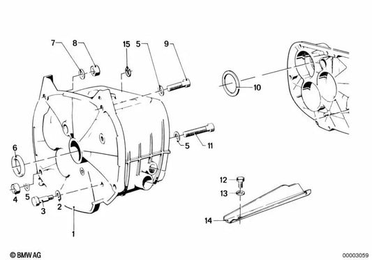 Elastischer Ring für BMW R248 (OEM 23111242961). Original BMW