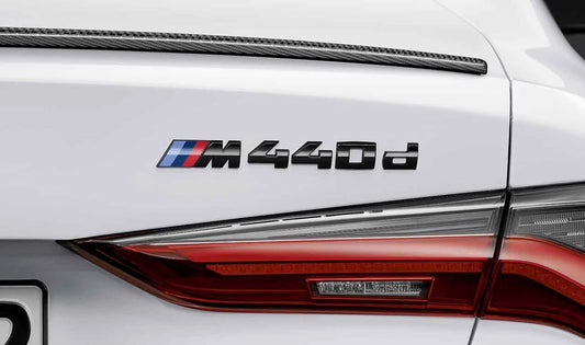 Emblem "M performance" OEM 51142472851 for BMW G22, G23. Original BMW.