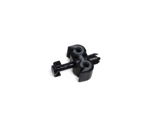 Soporte de sujeción para latiguillo de freno OEM 34321165922 para BMW E60, E60N, E61, E61N, E63, E63N, E64, E64N, E65, E66, E53. Original BMW.