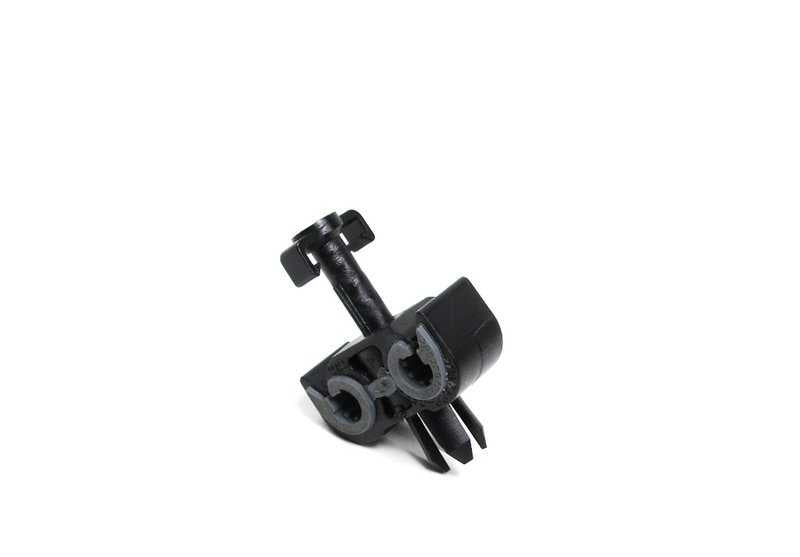 Soporte de sujeción para latiguillo de freno OEM 34321165922 para BMW E60, E60N, E61, E61N, E63, E63N, E64, E64N, E65, E66, E53. Original BMW.