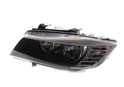 Faro delantero izquierdo OEM 63117202577 para BMW Serie 3 E90 LCI, E91 LCI. Original BMW.