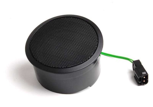 Altavoz OEM 65138357671 para BMW E36 {316i CA11, CA12, CA21, CA22, CA71, CA72, BE11, BE12, BE21, BE22}. Original BMW. Ideal para sistema de sonido HiFi. Color negro.