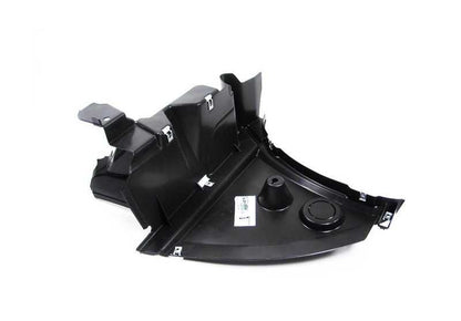 Couverture inférieure gauche OEM 51717168995 pour BMW Z4 E85, E86. Partie de la protection du passage de la roue avant. BMW d'origine.