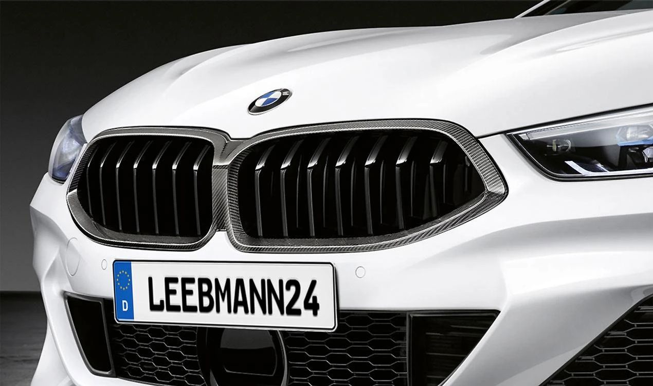 M Performance Decorative Grille for BMW 8 Series G14, G15, G16 (OEM 51712472044). Original BMW