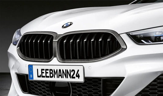 M Performance Decorative Grille for BMW 8 Series G14, G15, G16 (OEM 51712472044). Original BMW