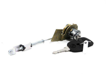 Cerradura con llave izquierda OEM 51211881439 para BMW E23. Original BMW.