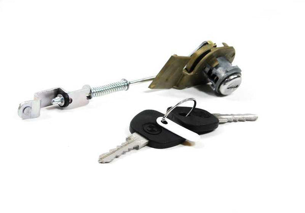 Cerradura con llave izquierda OEM 51211881439 para BMW E23. Original BMW.