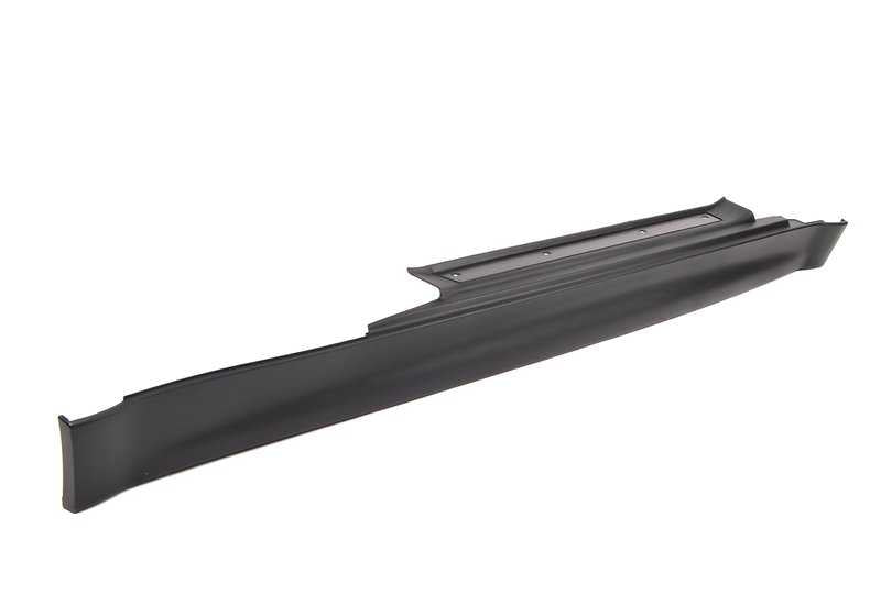 Umbral lateral derecho negro OEM 51711491056 para MINI R50, R53. Original MINI.