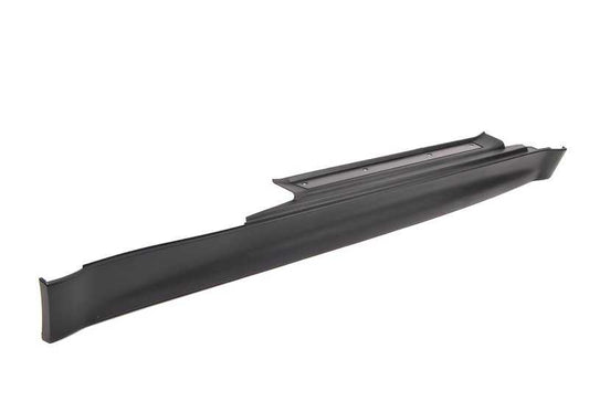 Umbral lateral derecho negro OEM 51711491056 para MINI R50, R53. Original MINI.