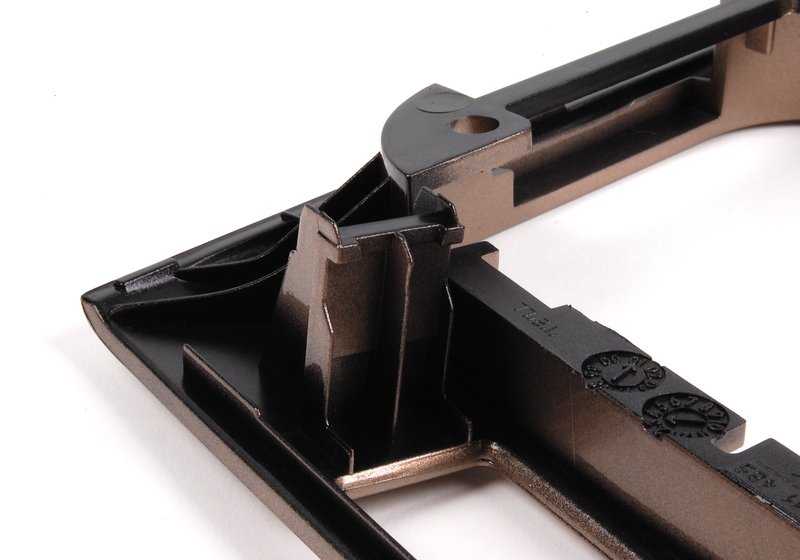 Compartiment inférieur beige Brillo OEM 51168234726 pour BMW E46. BMW d'origine.