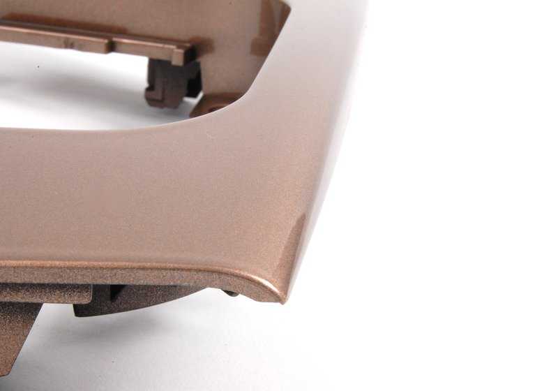 Compartiment inférieur beige Brillo OEM 51168234726 pour BMW E46. BMW d'origine.