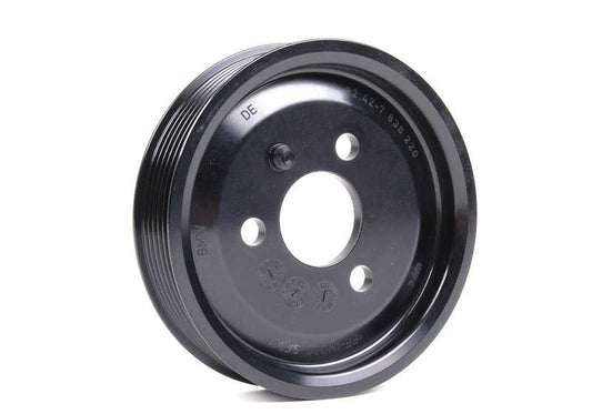 Assisted steering pulley OEM 32427838220 for BMW E90, E90N, E92, E92N, E93, E93N, E60, E61N, E63, E64. Original BMW.
