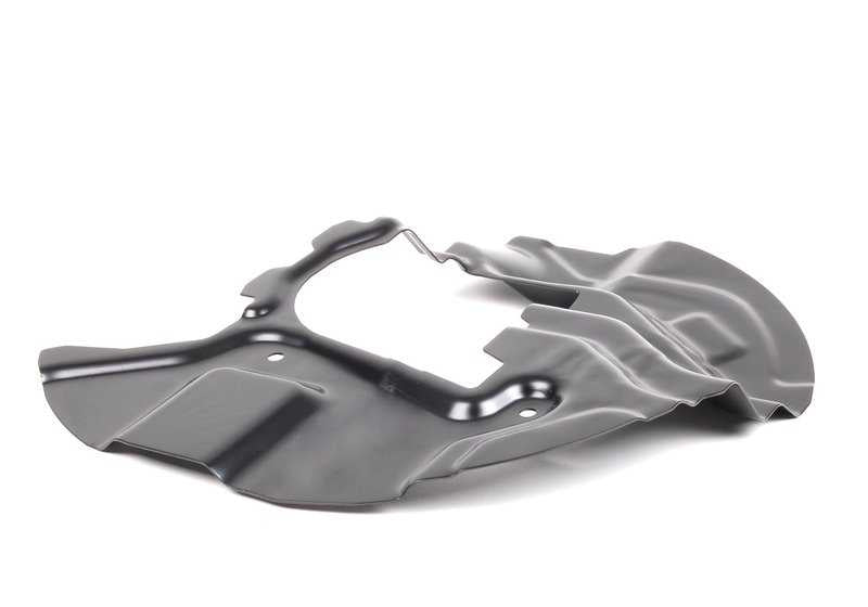 Protector de freno derecho OEM 34116759596 para BMW E46. Pieza de recambio original BMW.
