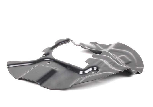 Protector de freno derecho OEM 34116759596 para BMW E46. Pieza de recambio original BMW.