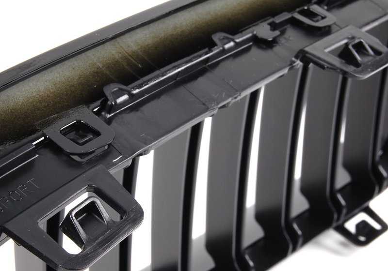 Riñoneras negro brillo ///M Performance para BMW F30 F31. Original BMW
