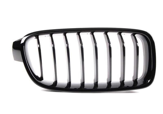 Parrilla decorativa M Performance derecha negro brillo OEM 51712240778 para BMW Serie 3 F30, F30 LCI, F31, F31 LCI. Original BMW.