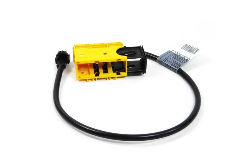 Cabo tensor do cinto de segurança/conector do assento para BMW E46, E63, E83, E53, E85, E86 (OEM 52108255704). BMW original