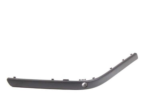 Moldura paragolpes trasero izquierdo OEM 51122498501 para BMW E39 520d, 520i. Original BMW.