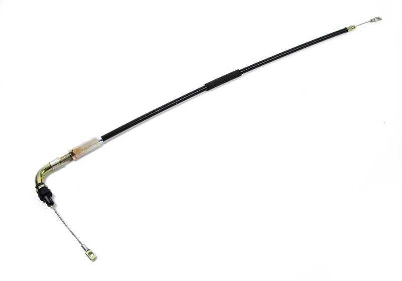 Cable Bowden izquierdo OEM 51258164855 para BMW E36 (Todos los modelos compatibles: Compact, Berlina, Coupé, Cabrio, Touring). Original BMW.