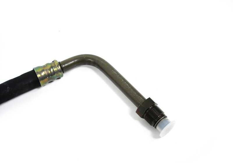 Tubería de retorno del radiador de aceite OEM 17211707864 para BMW E30 325i (todos los modelos M20 con cambio manual y automático). Original BMW.