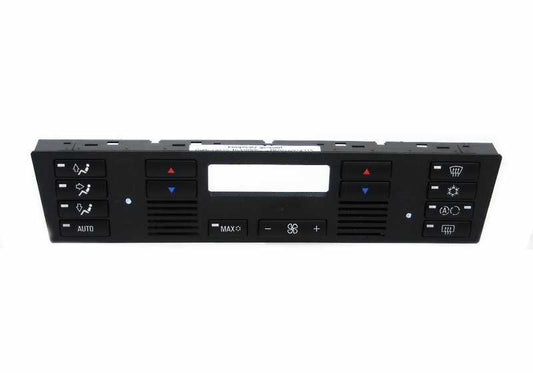 Juego de botones del climatizador OEM 64116924315 para BMW E39, E53. Original BMW.