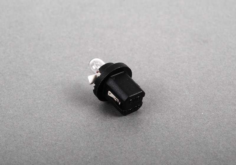 Bombilla cuadro instrumentos 1,2W OEM 62111368299 para BMW E30, E28, E34, E24, E23, E32. Original BMW. Ideal para iluminar el panel del salpicadero.