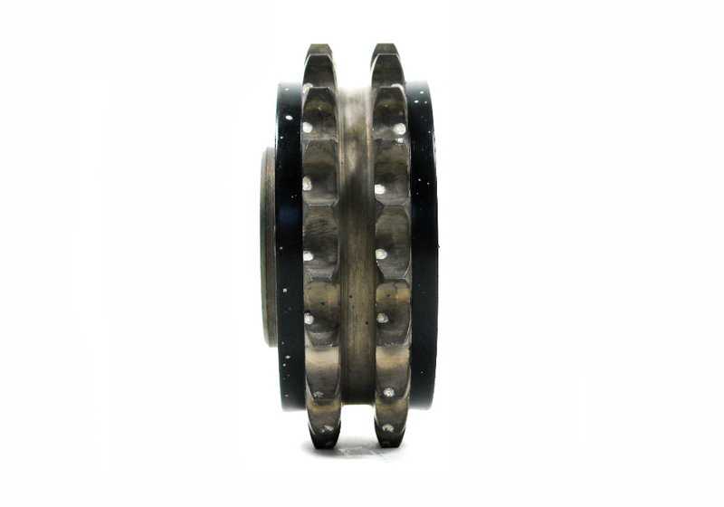 Diverter pulley for BMW 5 Series E34, 7 Series E32, E38, 8 Series E31 (OEM 11311736162). Original BMW.